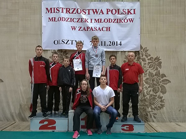 Mistrzostwa Polski Młodzików - Olsztyn 2014 - drużyna LKS Mazowsze Teresin