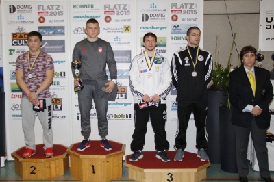 Flatz Austria Open - Wolfurt 2015 - Kamil Rybicki na najwyższym stopniu podium