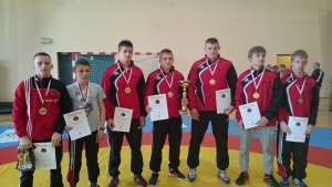Międzynarodowe Mistrzostwa Polski Juniorów i Kadetów - Brzeźnica 2015 - Medaliści z LKS Mazowsze Teresin
