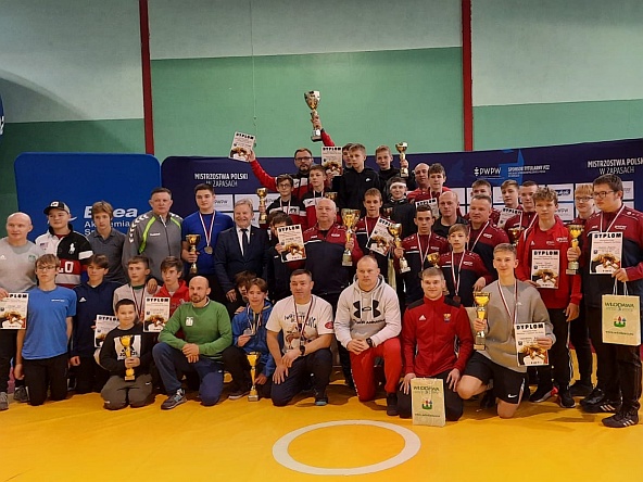 Mistrzostwa Polski Młodzików w zapasach w stylu wolnym - Włodawa 2021