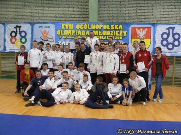 Ogólnopolska Olimpiada Młodzieży w zapasach w stylu klasycznym - Białystok 2011