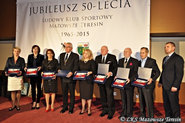 Obchody 50-lecia LKS Mazowsze Teresin - 14.11.2015 