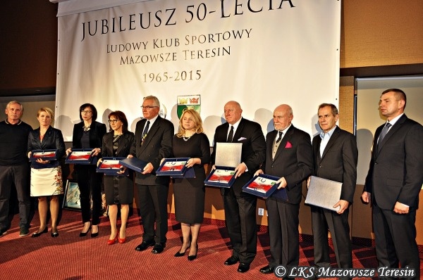 Obchody 50-lecia LKS Mazowsze Teresin - 14.11.2015 