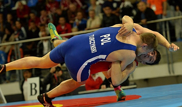 Mistrzostwa Europy Kadetów - Samokov 2014 :: Karol Turczyński w walce o brązowy medal