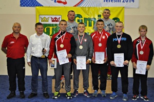 Mistrzostwa Polski Juniorów w zapasach w stylu wolnym - dużyna LKS Mazowsze Teresin
