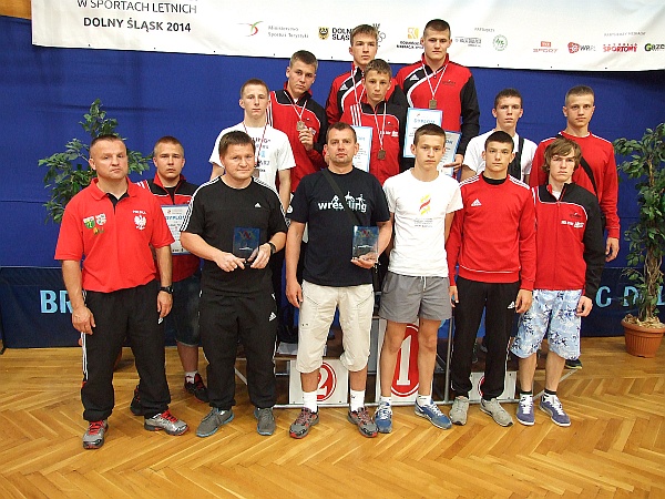 XX Ogólnopolska Olimpiada Młodzieży w zapasach w stylu wolnym - Dolny Śląsk 2014
