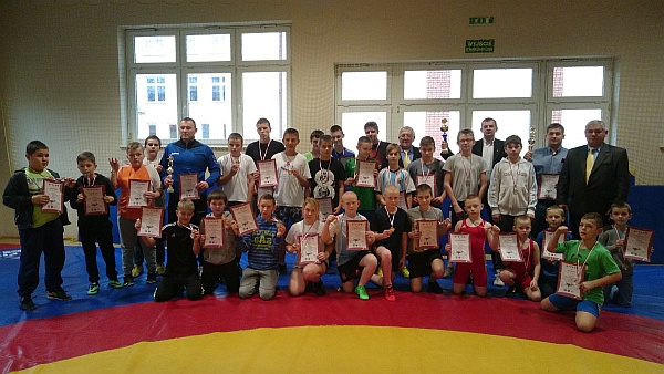 Gimnazjada Mazowiecka w zapasach Dzieci i Młodzików - Młodzi Mistrzowie Sportu 2015