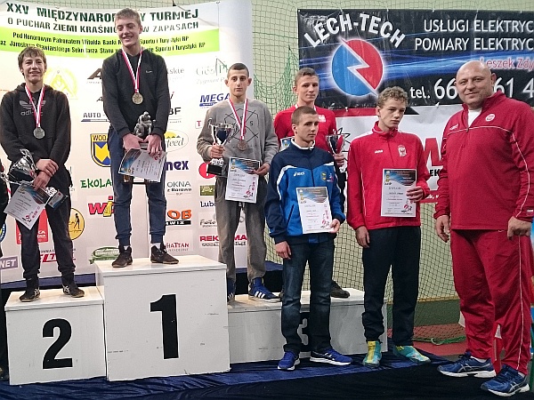 Puchar Polski Juniorów i Kadetów w zapasach w stylu wolnym - Kraśnik 2016