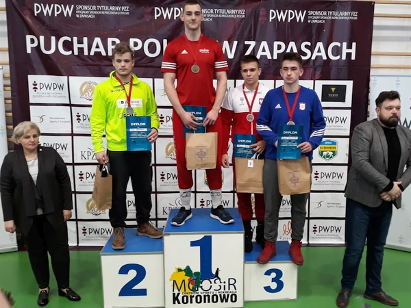 Puchar Polski Kadetów w zapasach w stylu wolnym - Koronowo 2019