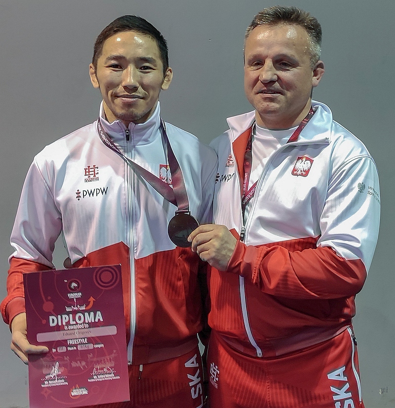 Mistrzostwa Europy Seniorów – Budapeszt 2022 – brązowy medal Eduarda Grigoreva