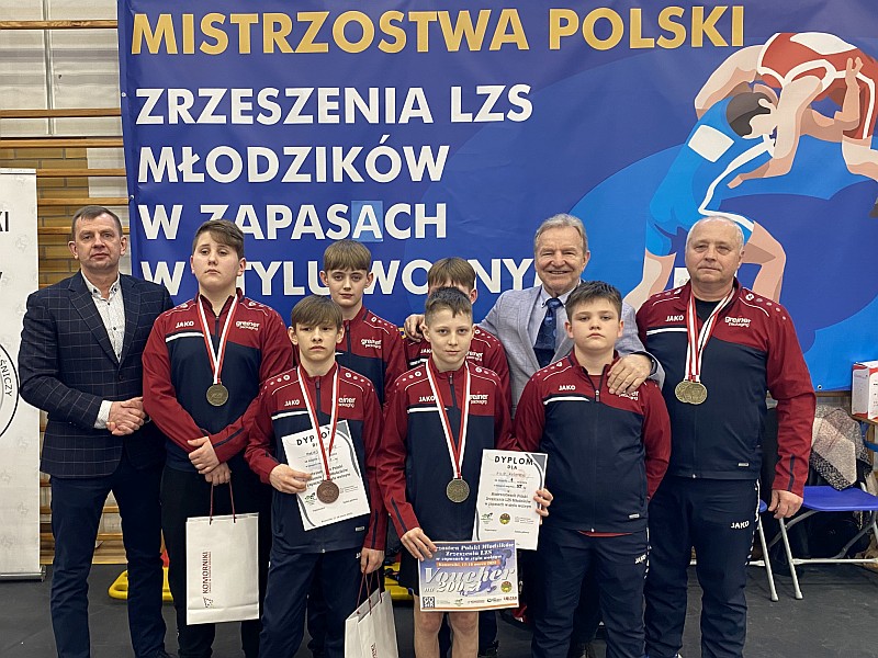Mistrzostwa Polski Zrzeszenia LZS w zapasach w stylu wolnym - Komorniki 2023